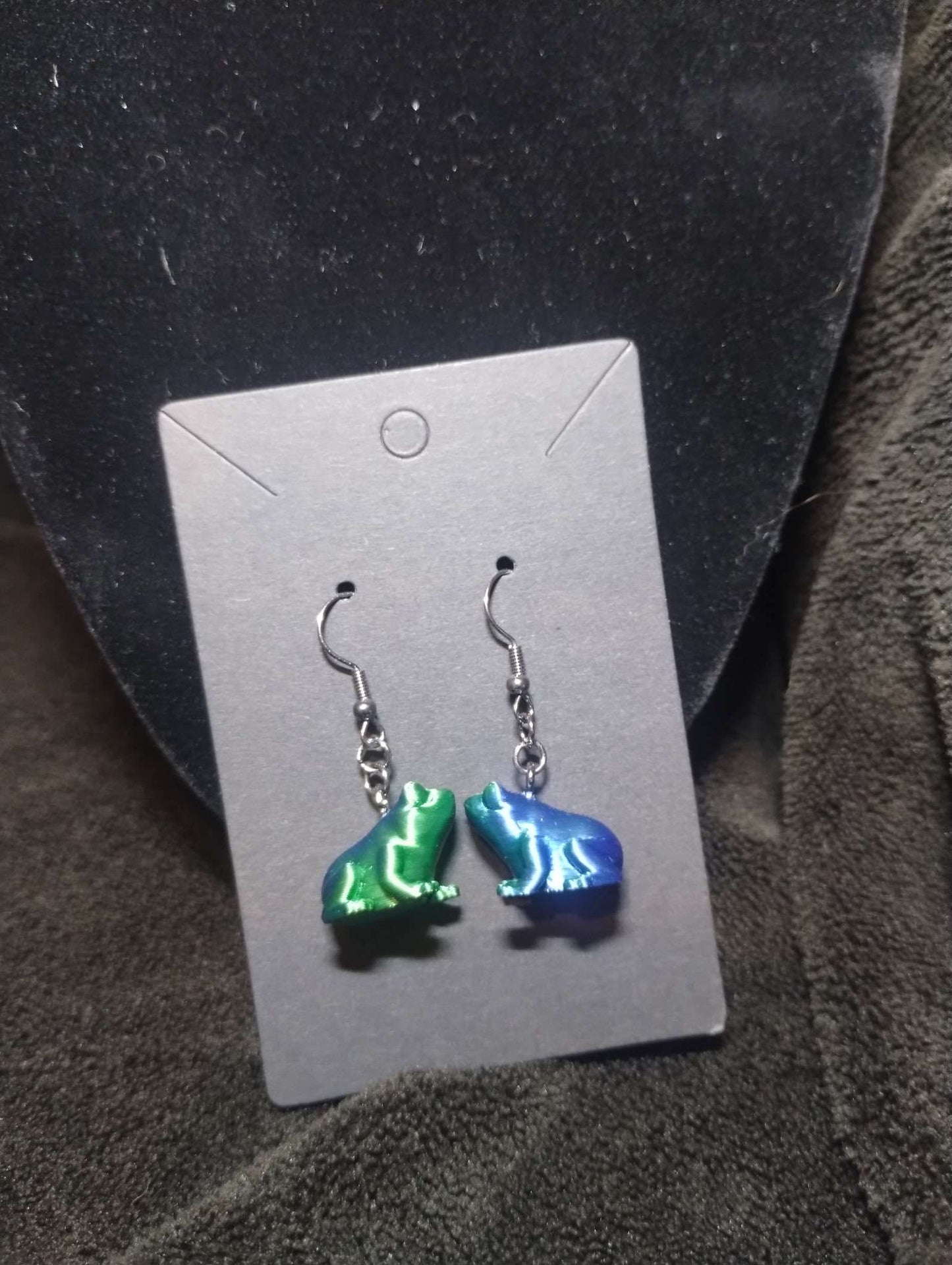 Amazonian Froggy earrings